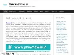 Sites similar to pharmawiki.in