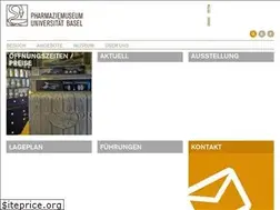 Sites similar to pharmaziemuseum.ch