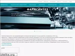Sites similar to pharmsynthez.com