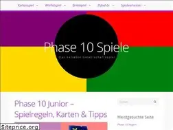 Sites similar to phase10-spiele.de