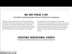 Sites similar to phase3av.com