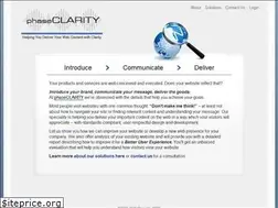 Sites similar to phaseclarity.com