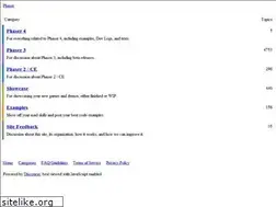 Sites similar to phaser.discourse.group