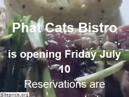 Sites similar to phatcatsbistro.com