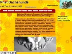 Sites similar to phatdachshund.com