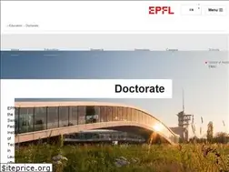 Sites similar to phd.epfl.ch