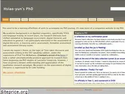 Sites similar to phd.hsiaoyun.net