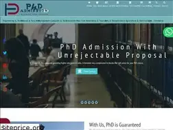 Sites similar to phdadmission.in