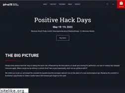 Sites similar to phdays.com