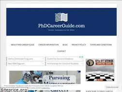 Sites similar to phdcareerguide.com