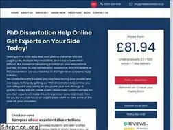 Sites similar to phddissertation.co.uk