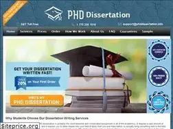 Sites similar to phddissertation.info