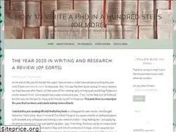 Sites similar to phdinahundredsteps.com