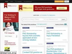 Sites similar to phdposition.com