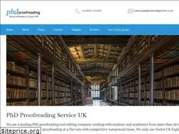 Sites similar to phdproofreadingservice.co.uk
