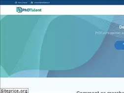 Sites similar to phdtalent.org