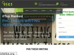 Sites similar to phdthesiswrite.com