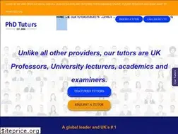 Sites similar to phdtutors.co.uk