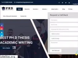Sites similar to phdwritingassistance.com