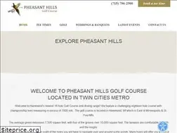 Sites similar to pheasanthillsgolf.com