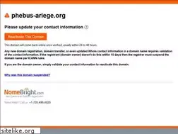 Sites similar to phebus-ariege.org