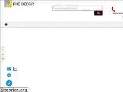 Sites similar to phedecor.com.vn