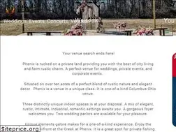 Sites similar to phenixeventvenuecolumbusoh.com