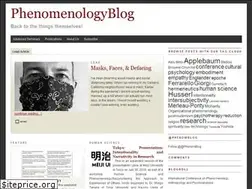 Sites similar to phenomenologyblog.com