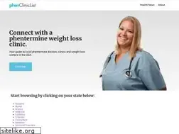 Sites similar to phenterminecliniclist.com