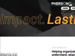 Sites similar to pherson.org