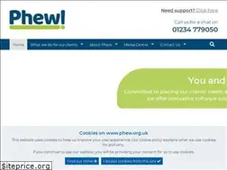 Sites similar to phew.org.uk