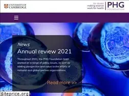 Sites similar to phgfoundation.org