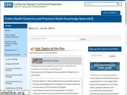 Sites similar to phgkb.cdc.gov