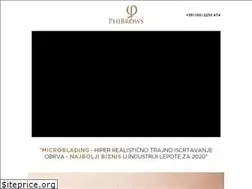 Sites similar to phibrows.com