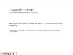 Sites similar to phil-it.org.ph