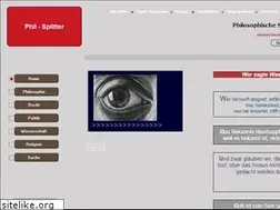 Sites similar to phil-splitter.com