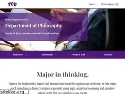 Sites similar to phil.tcu.edu