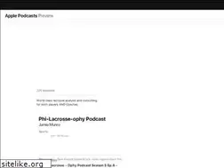 Sites similar to philacrosseophy.com