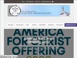 Sites similar to philadelphiabaptist.org