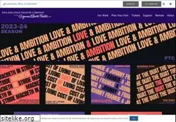 Sites similar to philadelphiatheatrecompany.org