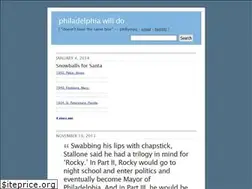 Sites similar to philadelphiawilldo.com