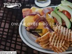Sites similar to philandersgrill.com