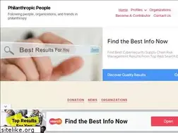 Sites similar to philanthropicpeople.com
