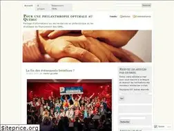 Sites similar to philanthropie.wordpress.com
