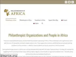 Sites similar to philanthropistsinafrica.com