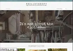 Sites similar to philanthropyfashion.com