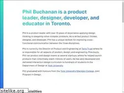 Sites similar to philbuchanan.com