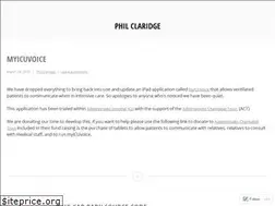 Sites similar to philclaridge.com