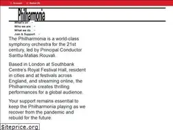 Sites similar to philharmonia.co.uk
