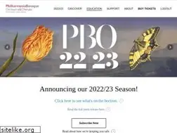 Sites similar to philharmonia.org